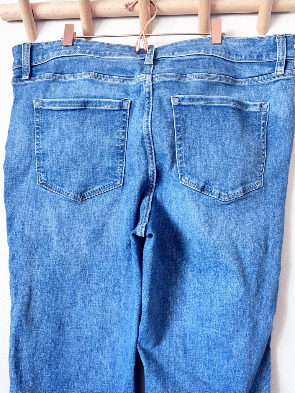 Lane Bryant Medium Blue Straight-Leg Jeans - Picture 5 of 10